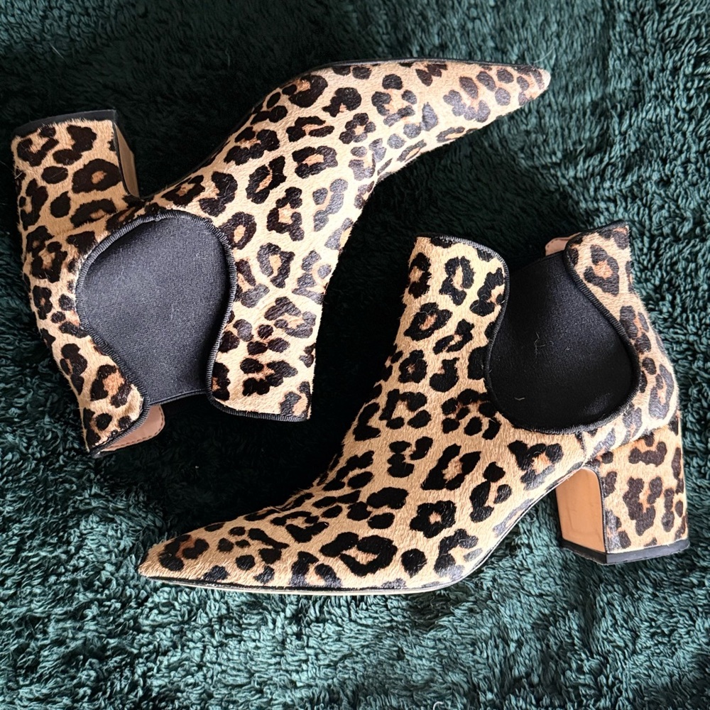 Leopard Ankle Booties